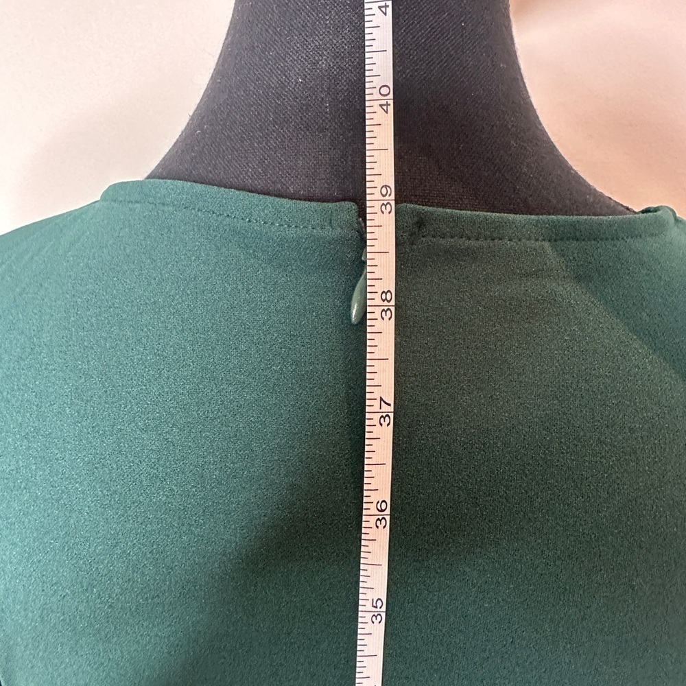[MATERNITY] Forest Green Medium | Nursing Friendly Dress Pregnancy - Picture 8 of 10
